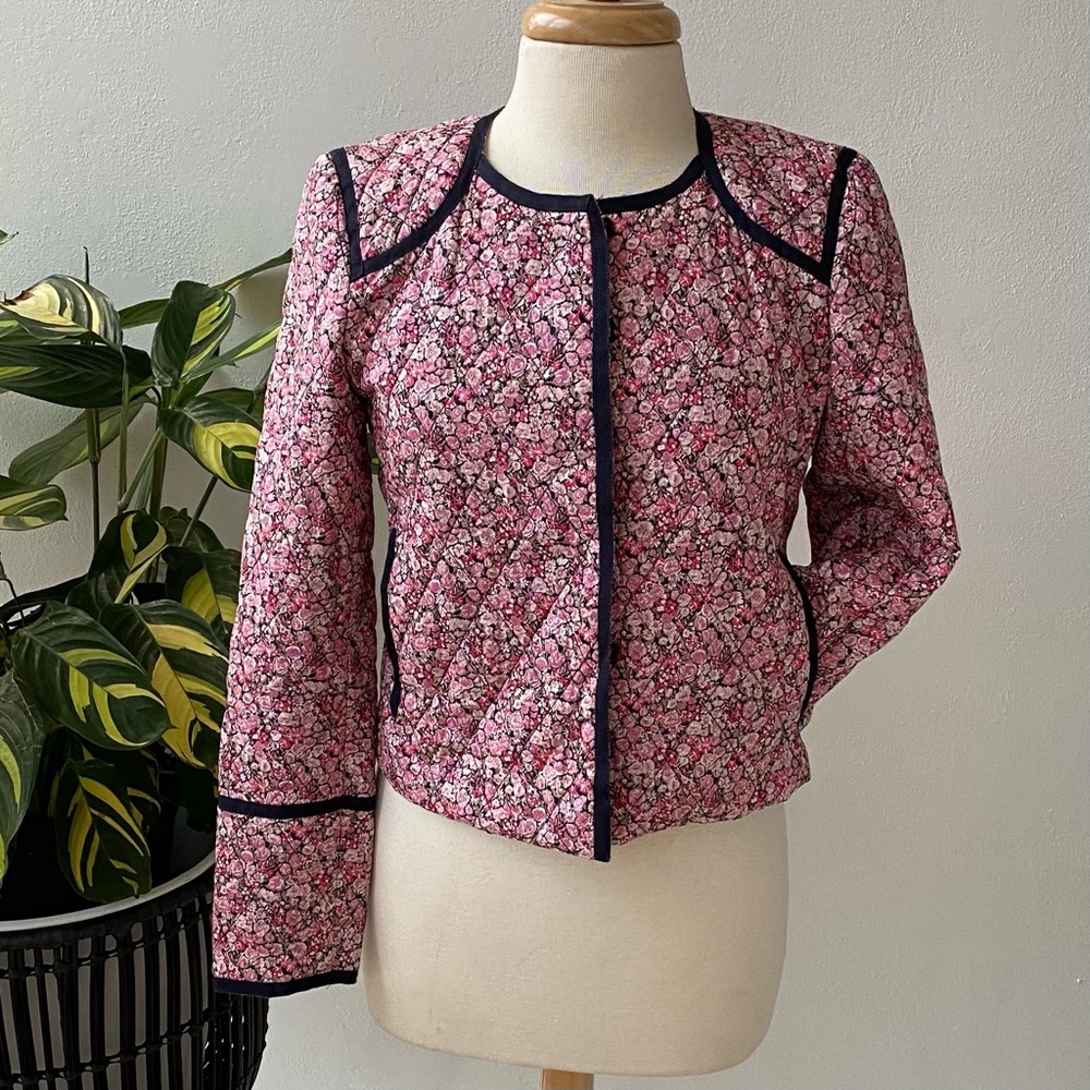Liberty / J.Crew quilted jacket